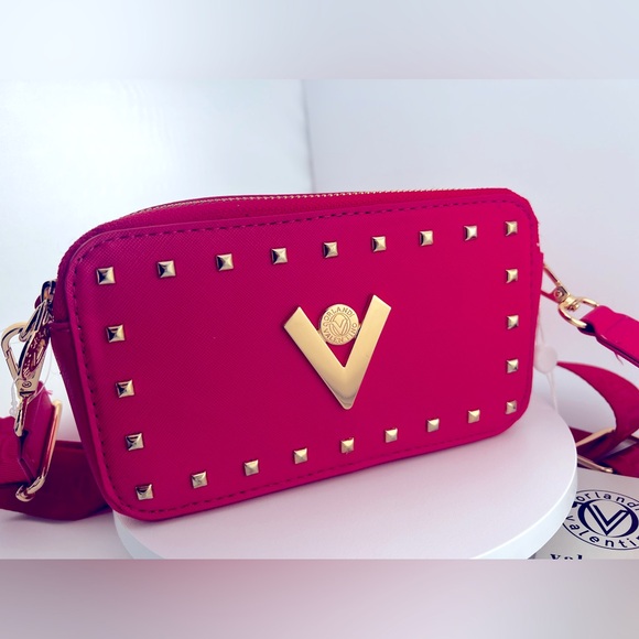 Valentino Orlandi Handbags - Valentino Pink Studded Women's Bag